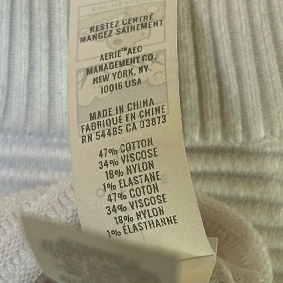 Offline by Aerie Ribbed Oversized Cropped Sweater with Dolman Sleeves - Picture 10 of 10